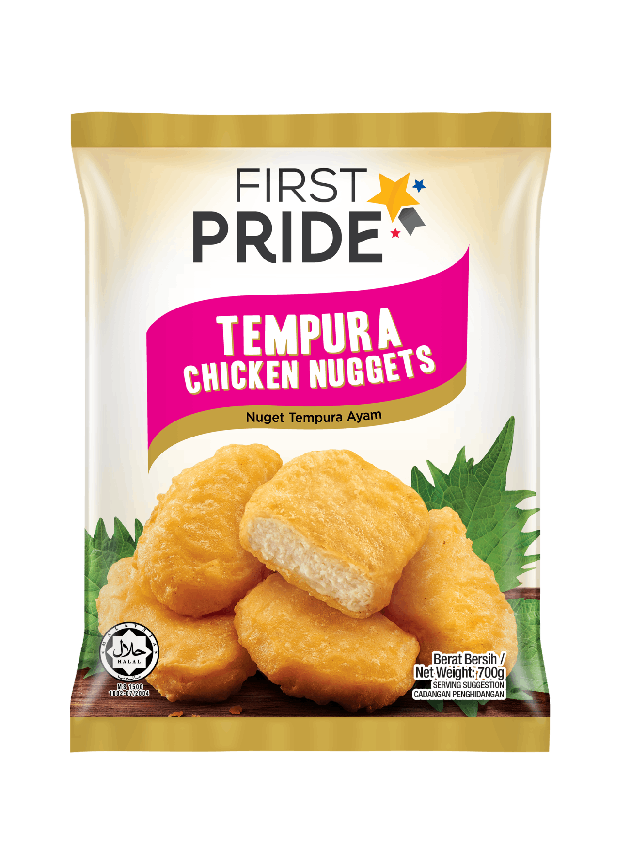 FIRST PRIDE TEMPURA CHICKEN NUGGET 700G – Village Grocer - Subang