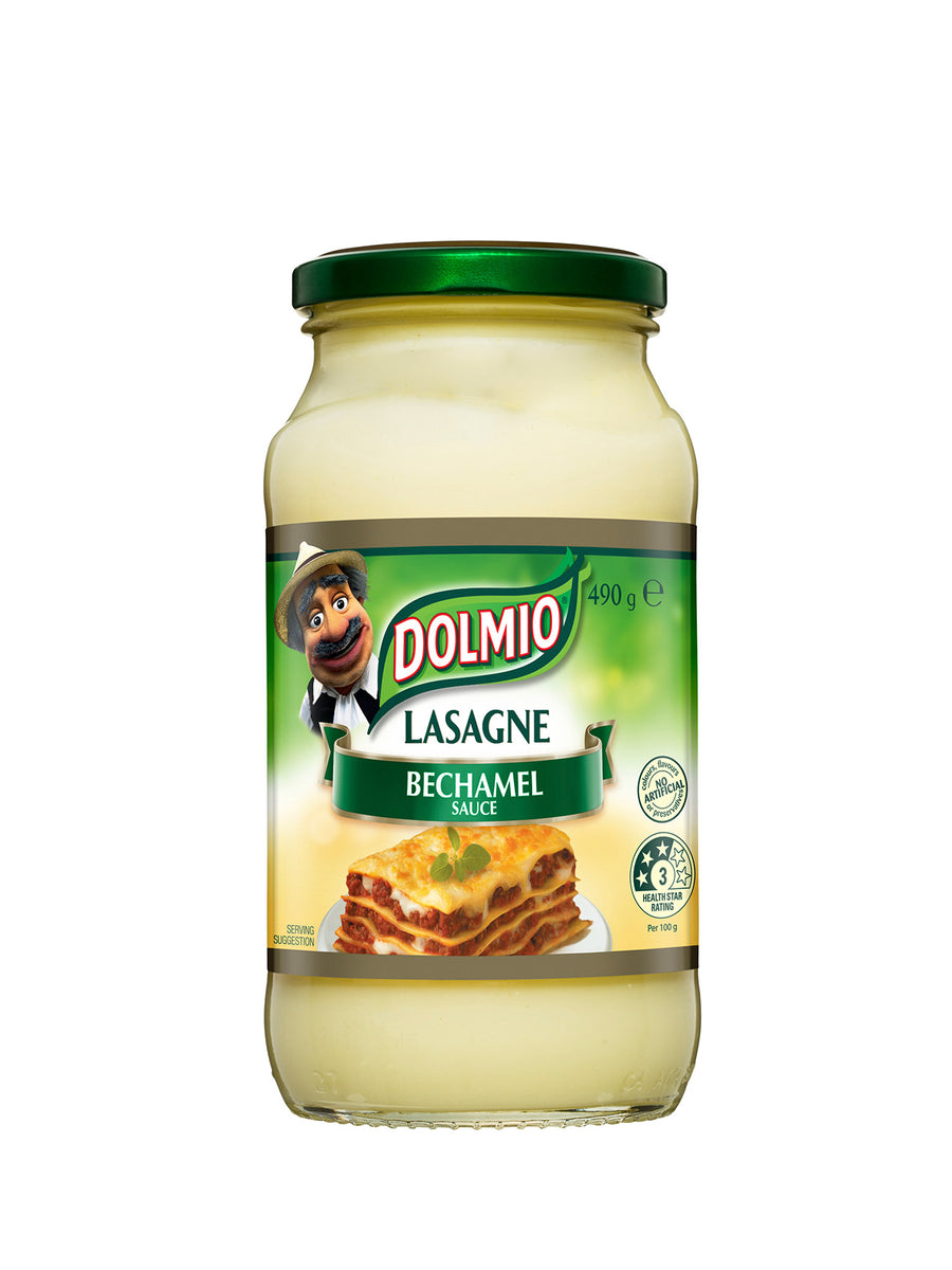 DOLMIO BECHAMEL LASAGNE PASTA SAUCE 490G – Village Grocer - Subang Parade