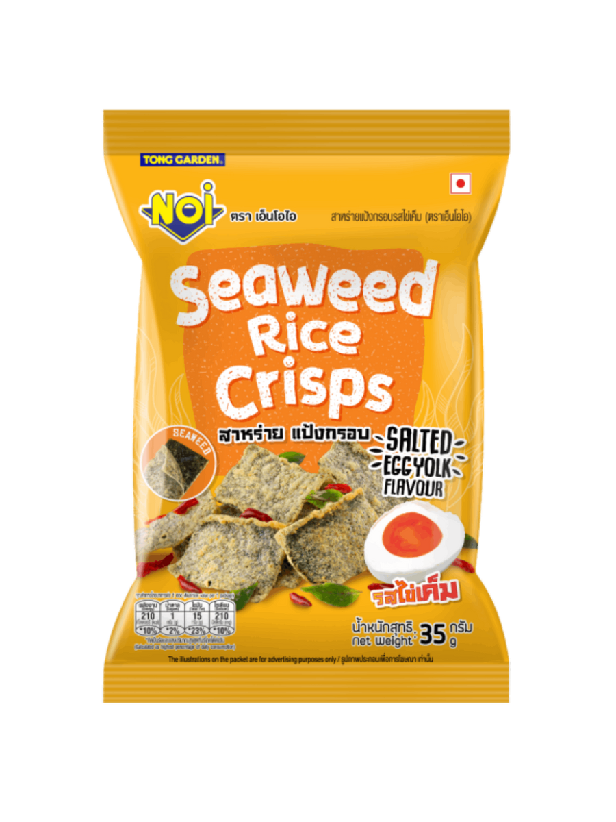 NOI SEAWEED RICE CRISPS SALTED EGG YOLK 35G – Village Grocer - Subang ...